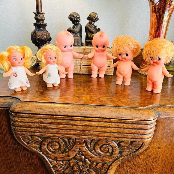 Vintage Other - 6 vintage kewpie dolls